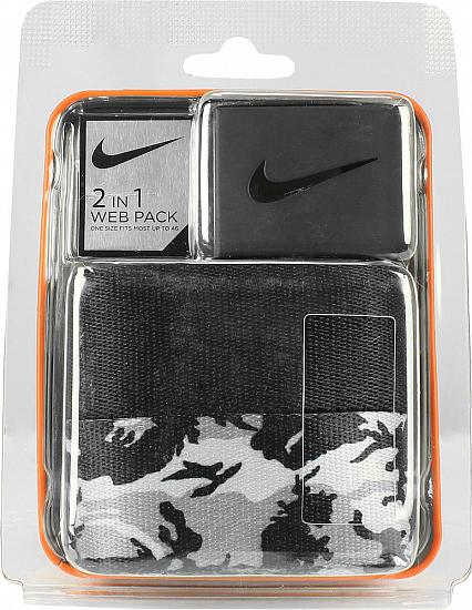 Nike Webbing Golf Belts - 2-Pack - CLOSEOUTS