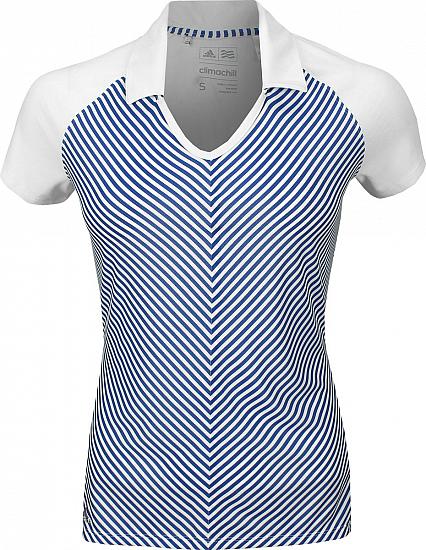 Adidas Women's ClimaChill Fashion Golf Shirts - ON SALE