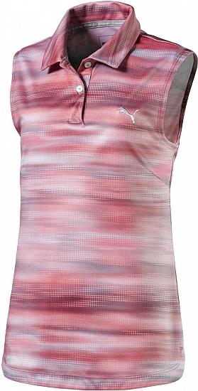 Puma Girl's DryCELL Uncamo Sleeveless Junior Golf Shirts - ON SALE