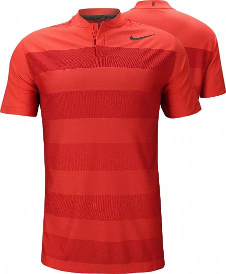 Nike Tiger Woods Dri-FIT Velocity Max Blade Golf Shirts - Tiger Woods U.S. Open Sunday