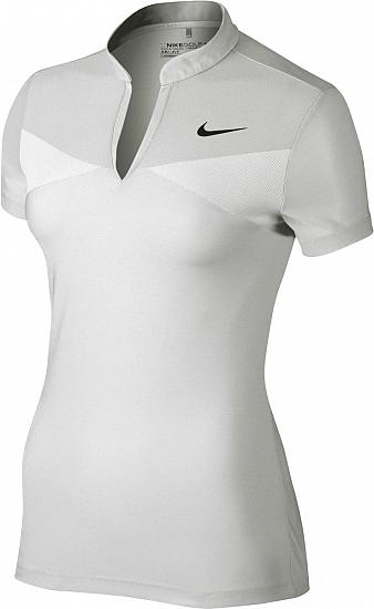 Nike Women's Dri-FIT Zonal Cooling Swing Knit Golf Shirts - CLOSEOUTS