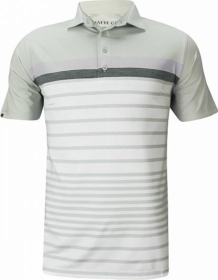 Matte Grey Slater Golf Shirts