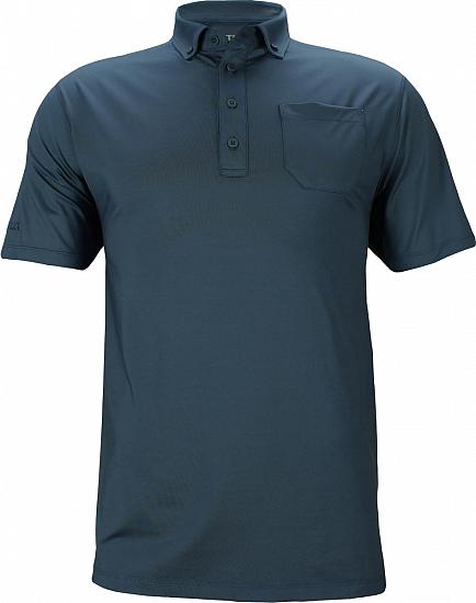 Matte Grey Sarge Formal Golf Shirts - ON SALE