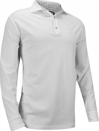 FootJoy Thermolite Pique Solid Long Sleeve Golf Shirts - Asheville Collection
