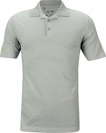 Adidas Club Cotton-Hand Mini Stripe Golf Shirts