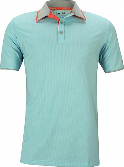 Adidas ClimaCool Performance Golf Shirts - Icey Blue - ON SALE
