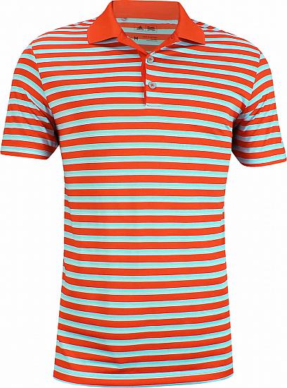 Adidas Club Merch Stripe Golf Shirts - ON SALE