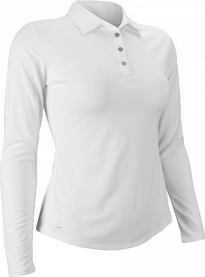 Adidas Women's Performance Long Sleeve Golf Shirts - ON SALE