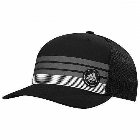 Adidas Stripe Trucker Adjustable Golf Hats