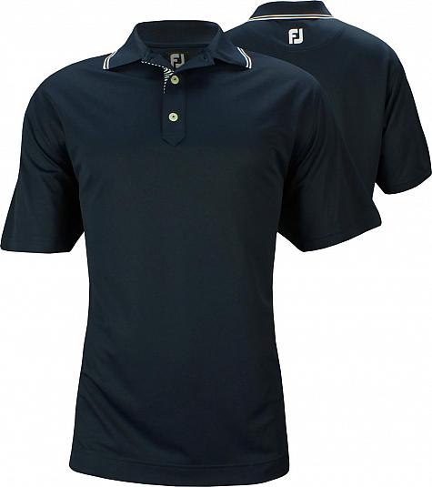 FootJoy ProDry Performance Smooth Pique Solid Golf Shirts - FJ Tour Logo Available - Previous Season Style