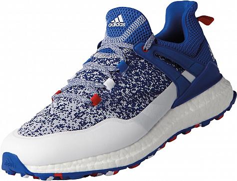 Adidas Crossknit Boost Spikeless Golf Shoes - Limited Edition - Red, White and Blue