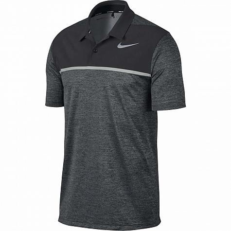 Nike Dri-FIT Tiger Woods Blocked Golf Shirts - Cool Grey
