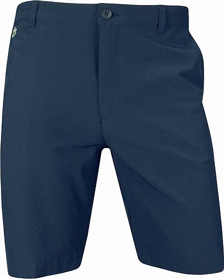Lacoste Solid Stretch Golf Shorts - ON SALE
