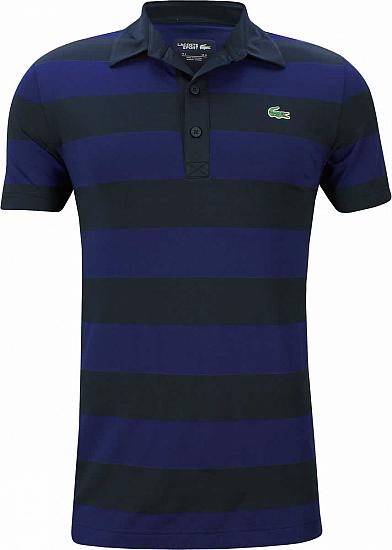 Lacoste Tech Stretch Bold Stripe Golf Shirts - HOLIDAY SPECIAL