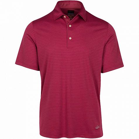 Greg Norman ML75 Tonal Heather Stripe Golf Shirts - ON SALE