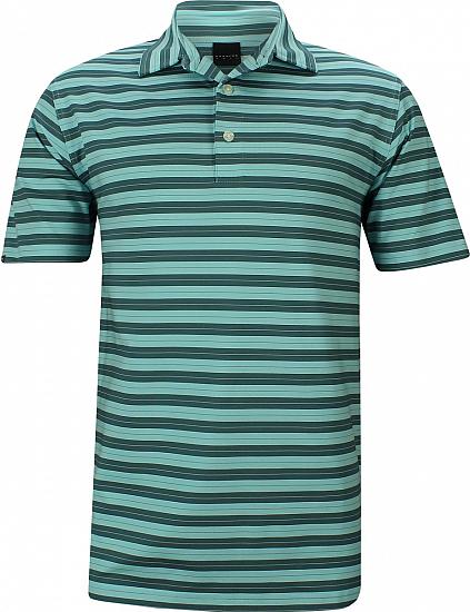 Dunning Jersey Tri-Color Golf Shirts - Dew Mist