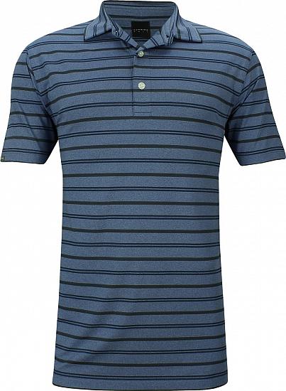 Dunning Tri-Color Stripe Golf Shirts - Bermuda