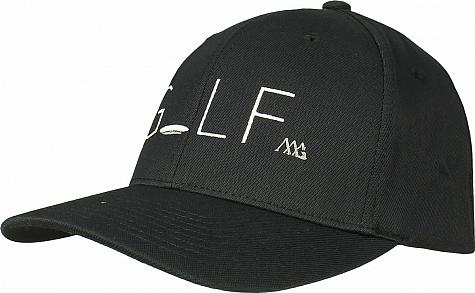 Matte Grey Hole-in-One Sport Flex Fit Golf Hats - ON SALE