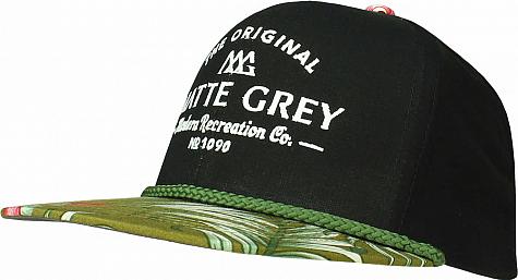 Matte Grey Vintage Aloha Adjustable Golf Hats - ON SALE
