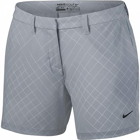Nike Women's Dri-FIT Cross Print Golf Shorts - CLOSEOUTS