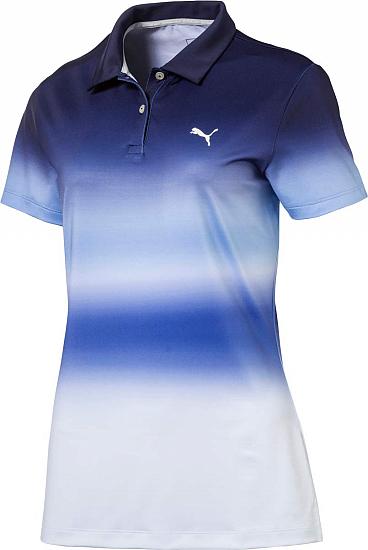 Puma Women's DryCELL Tie Dye Golf Shirts - ON SALE