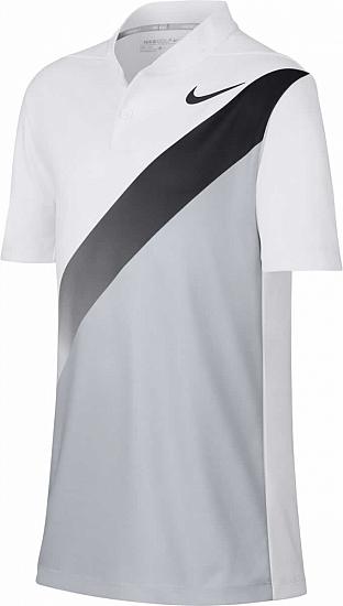 Nike Dri-FIT Print Junior Golf Shirts - CLOSEOUTS