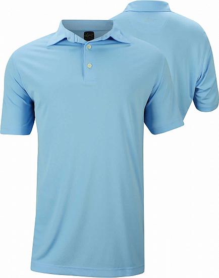 Greg Norman Microlux Solid Golf Shirts - ON SALE