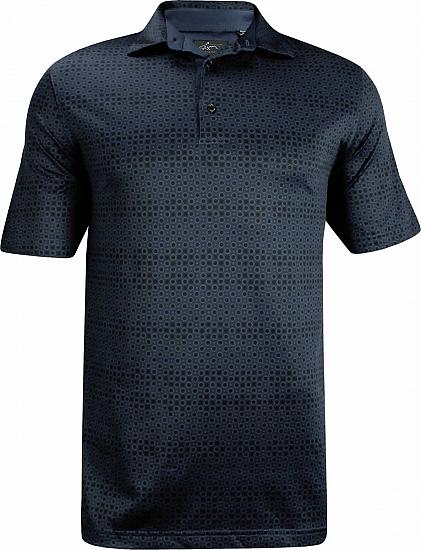 Greg Norman Dot Print Golf Shirts - ON SALE