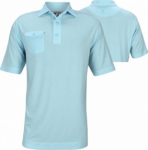 FootJoy ProDry Performance Spun Poly Pocket Golf Shirts - Athletic Fit - FJ Tour Logo Available - Previous Season Style