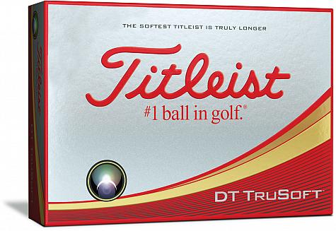 Titleist DT TruSoft Golf Balls - Logo Overruns