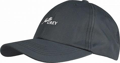 Matte Grey Signature Low Pro Adjustable Golf Hats - ON SALE
