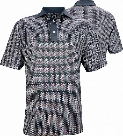 FootJoy Lisle Paisley Print Golf Shirts - Wheaton Collection - FJ Tour Logo Available - Previous Season Style