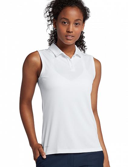 Nike Women's Dri-FIT Victory Sleeveless Golf Shirts - Previous Season Style
