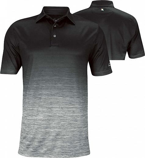 Arnold Palmer Rivertown Golf Shirts - Charcoal - ON SALE