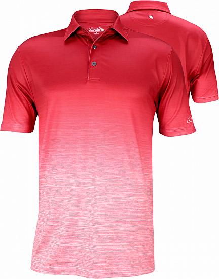 Arnold Palmer Rivertown Golf Shirts - Cayenne Red