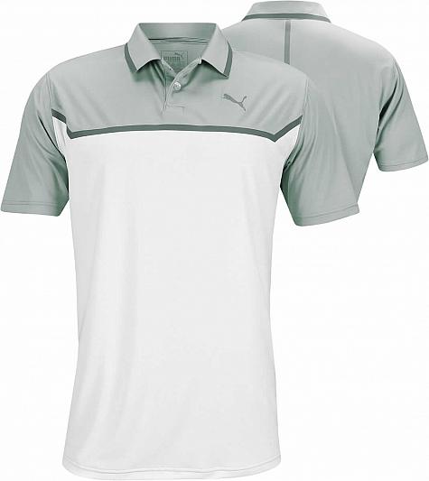 Puma DryCELL Bonded Tech Golf Shirts - Quarry