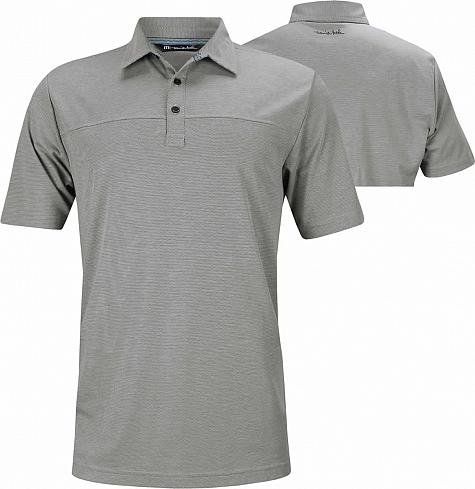 TravisMathew Brun Golf Shirts - Micro Chip