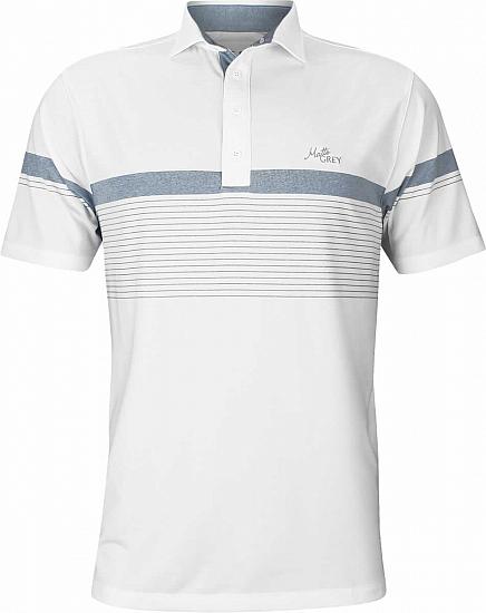 Matte Grey Polly Golf Shirts