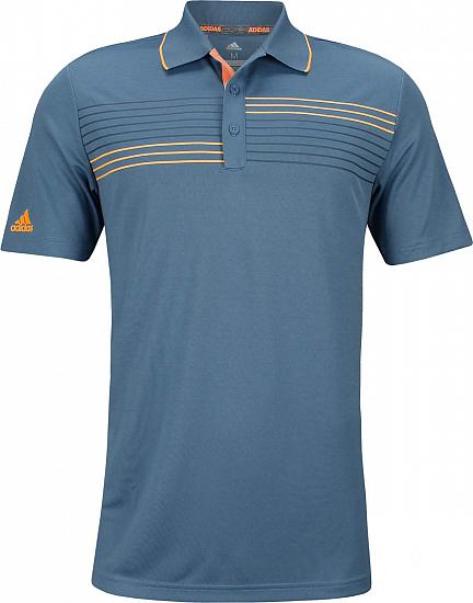 Adidas Chest Print Golf Shirts - ON SALE