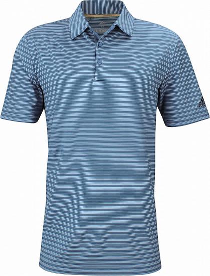 Adidas Ultimate 365 2-Color Stripe Golf Shirts