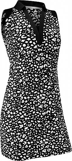 EP Pro Women's Ikat Leopard Print Golf Dresses - ON SALE