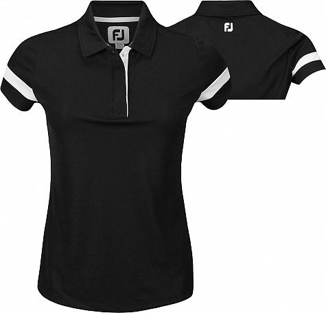 FootJoy Women's Sleeve Stripe Golf Shirts - Previous Season Style