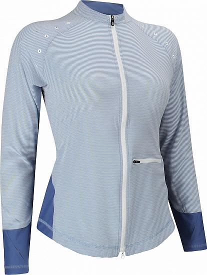 FootJoy Women's Woven Full-Zip Golf Jackets with Knit Panels - Previous Season Style