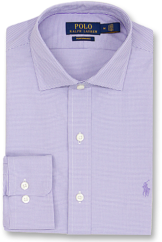 Polo Twill Woven Performance Button-Downs