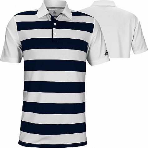 Adidas Ultimate Rugby Stripe Golf Shirts