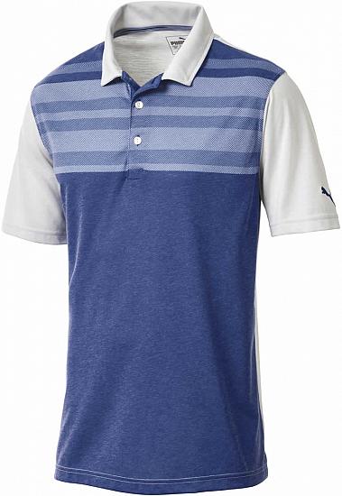 Puma DryCELL Crossings Golf Shirts - Sodalite Blue - ON SALE