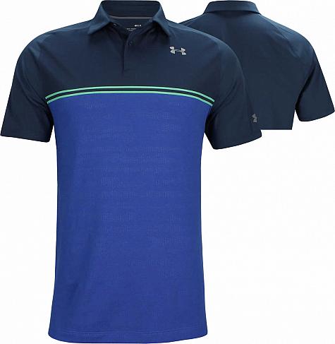Under Armour Threadborne Calibrate Golf Shirts - ON SALE