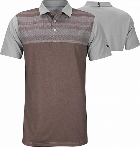 Puma DryCELL Crossings Golf Shirts - Pomegranate - ON SALE