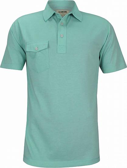 Linksoul LS101 Innosoft Cotton Jersey Pocket Golf Shirts - Wintergreen