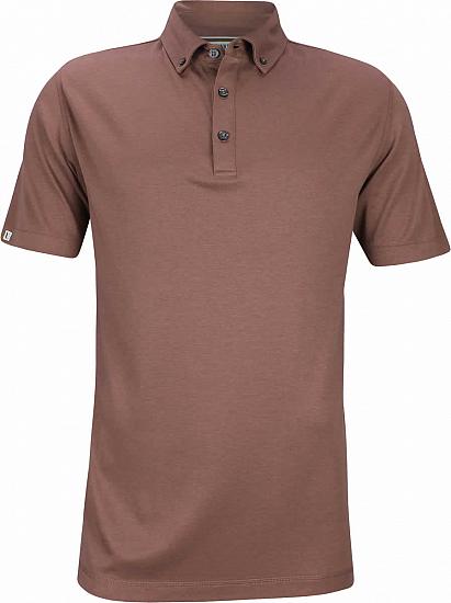 Linksoul LS102 Innosoft Cotton Interlock Golf Shirts - Redwood - ON SALE